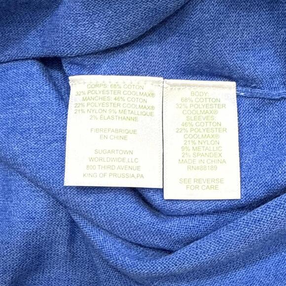 LILLY PULITZER Preppy Luxury Minimalist Sweater Oversized Pockets Coolmax XS NWT - Picture 4 of 14